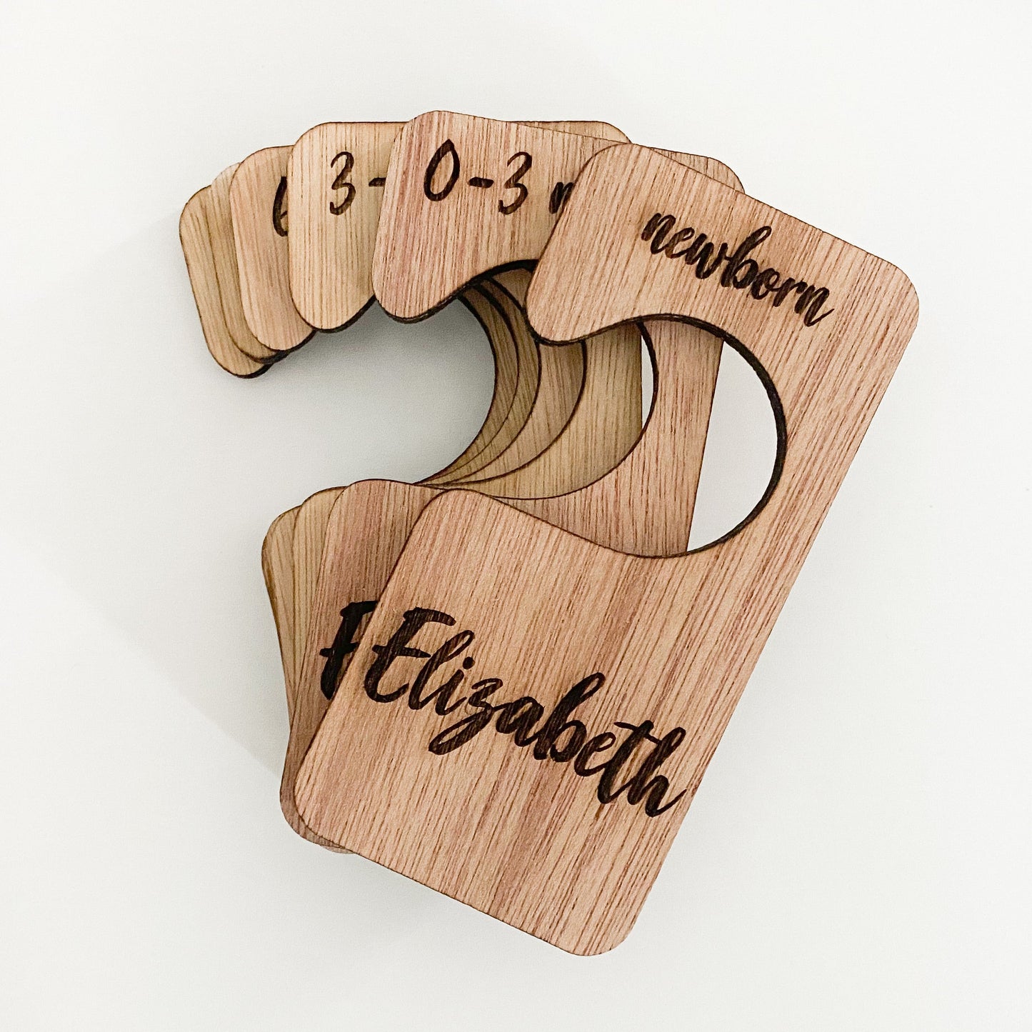 Wooden Baby Clothing Dividers Custom