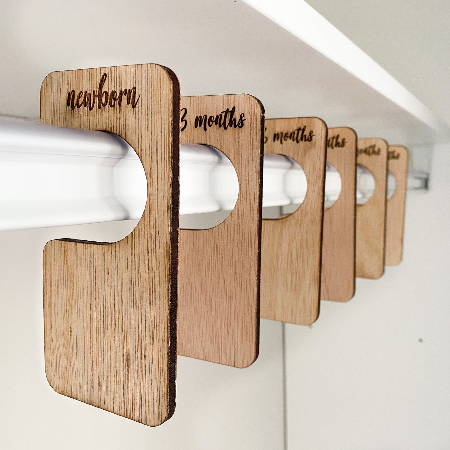 Wooden Baby Clothing Dividers Custom