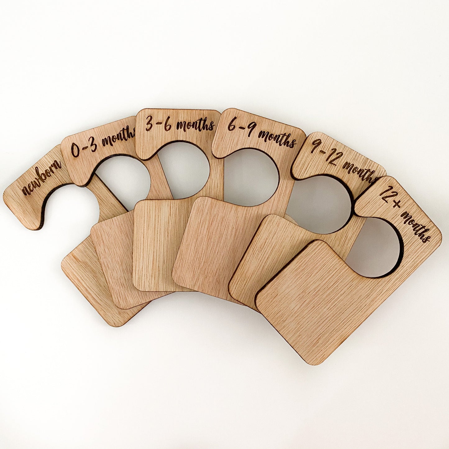 Wooden Baby Clothing Dividers Custom