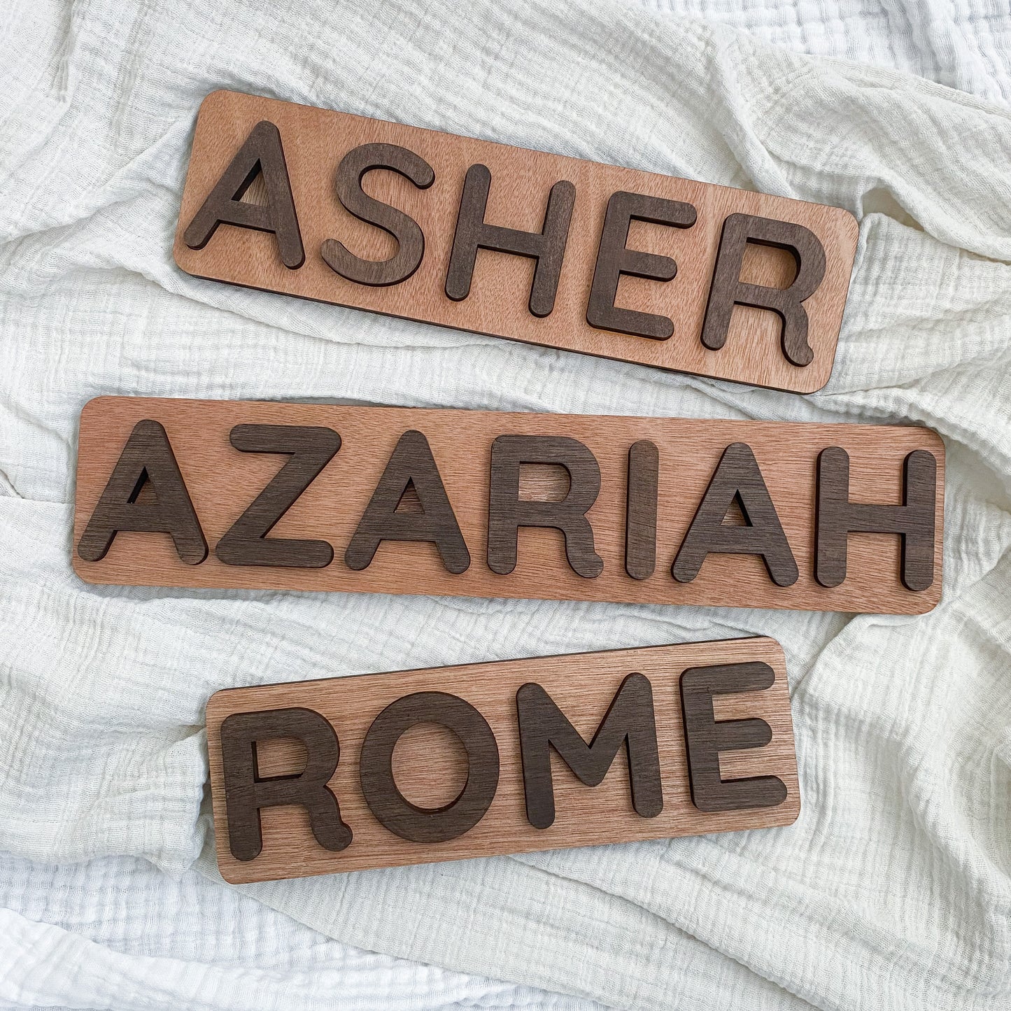 Wooden Name Puzzle