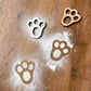 Easter Bunny Paw Print Stencils