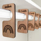 Wooden Baby Clothing Dividers - Rainbow