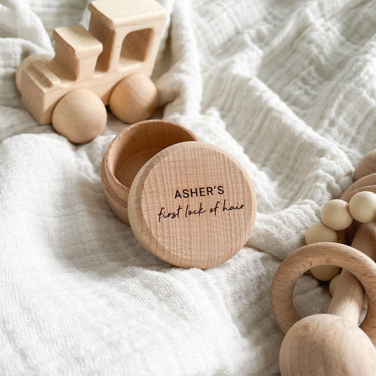 Little Round Keepsake Box