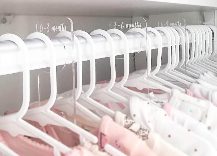 Acrylic Baby Clothing Dividers