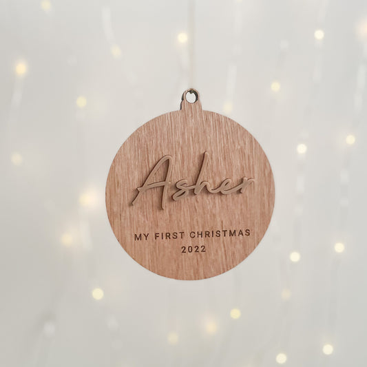 My First Christmas Bauble