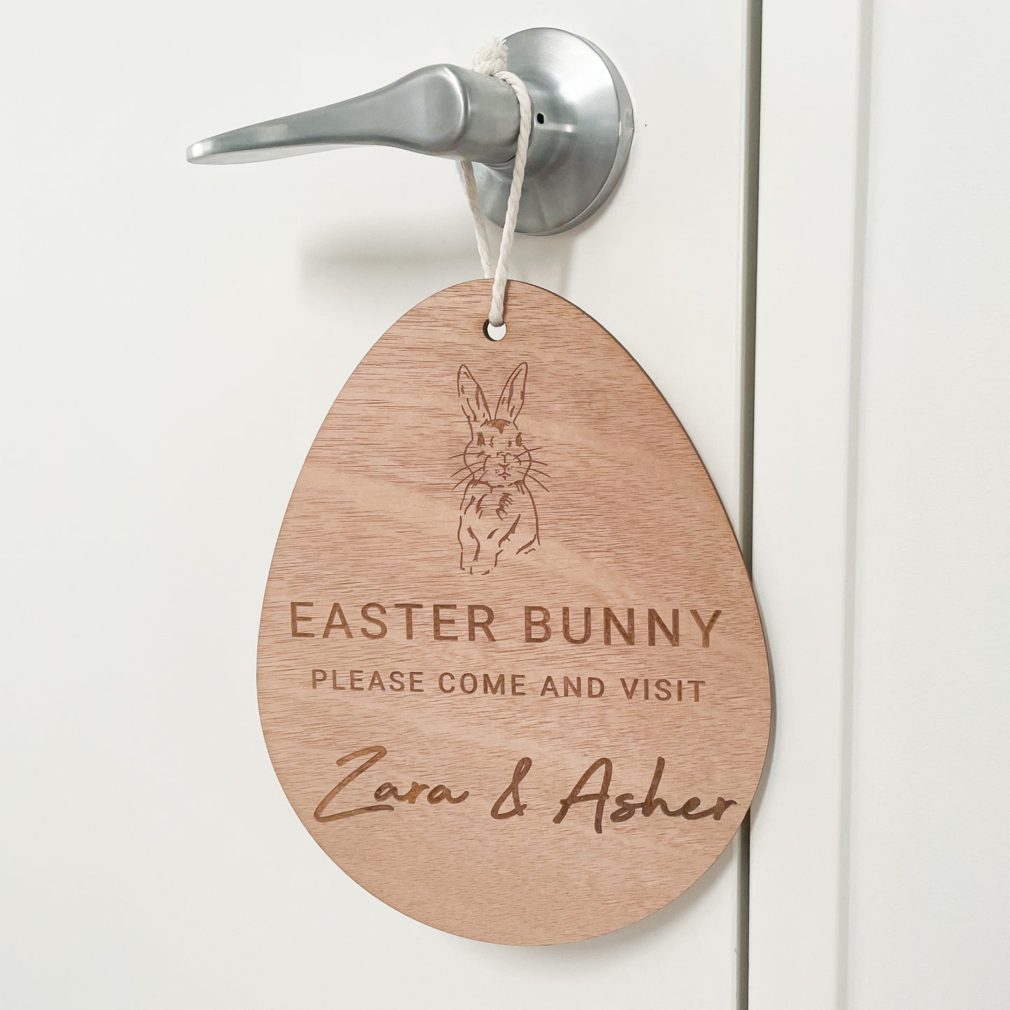 Easter Bunny Plaque - Classic